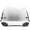 Dax Hard Hats Hard Hat Carbon Fiber Cap Brim 50-50 (White/Black) HDC50C-19WC